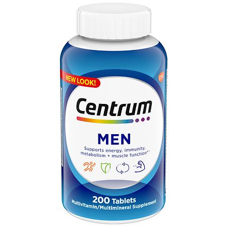 Centrum Men Multivitamin & Multimineral Supplements Tablets