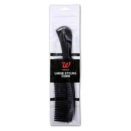 Walgreens Beauty Large Styling Comb Black