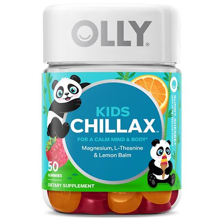 OLLY Kids Chillax Raspberry, Lime and Orange