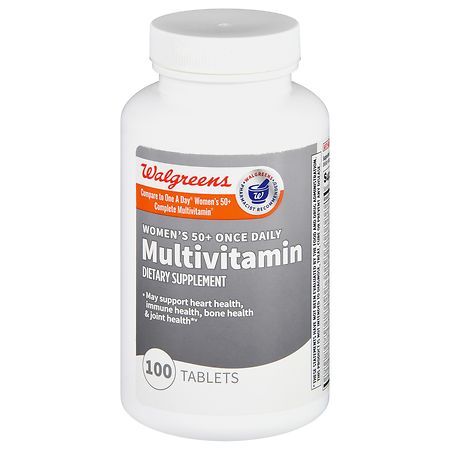 Walgreens Women's 50+ Once Daily Multivitamin Tablets
