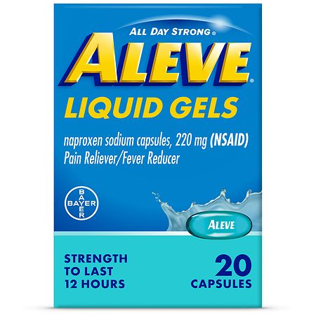 Aleve Pain Reliever & Fever Reducer Liquid Gels