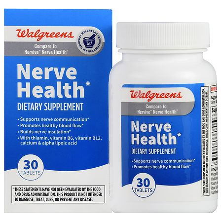 Walgreens Nerve Health Tablets