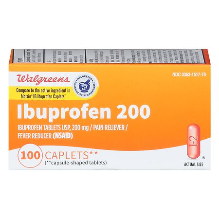 Walgreens Ibuprofen 200 Caplets