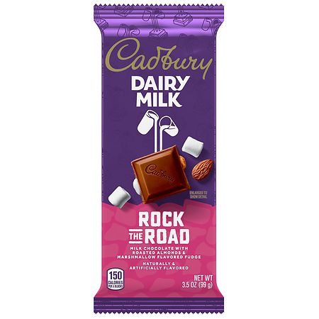 Cadbury Milk Chocolate Candy Bar Rock the Road
