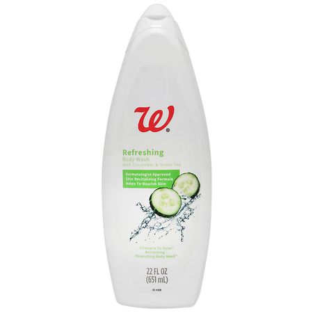 Walgreens Refreshing Body Wash Cucumber and Green Tea