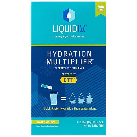 Liquid I.V. Hydration Multiplier Electrolyte Drink Mix Watermelon
