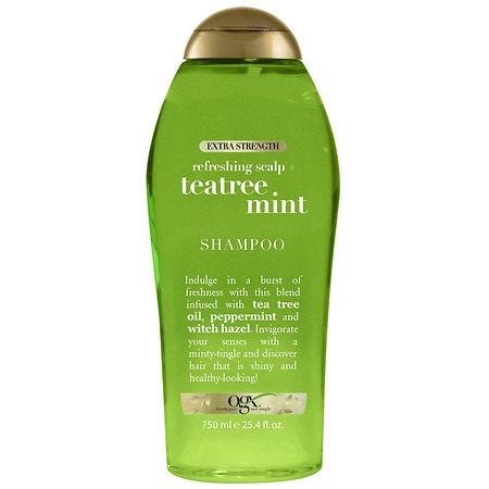 OGX Extra Strength Teatree Mint Refreshing Scalp Shampoo
