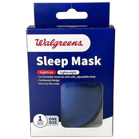 Walgreens Sleep Mask One Size