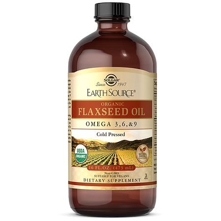 Solgar Earth Source Organic Flaxseed Oil