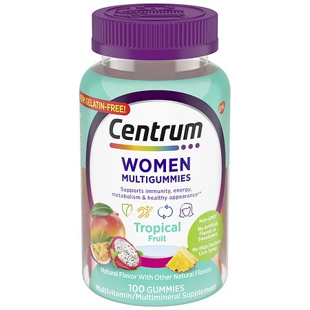 Centrum Women Multivitamin & Multimineral Gummies Tropical Fruit