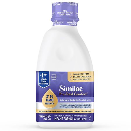 Similac Pro-Total Comfort Infant Formula with Iron, Bottle