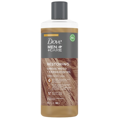Dove Men+Care Body Wash Sandalwood + Cardamom Oil