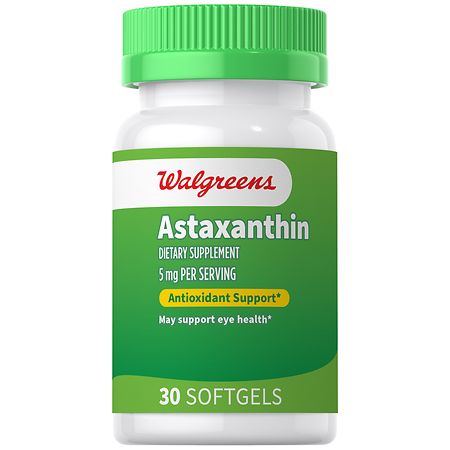 Walgreens Astaxanthin 5 mg Softgels