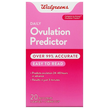 Walgreens Daily Ovulation Predictor Test Strips