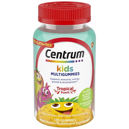 Centrum Kids Multivitamin & Multimineral Gummies Tropical Fruit