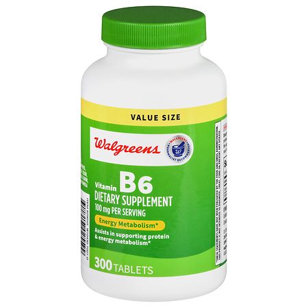 Walgreens Vitamin B6 100 mg Tablets