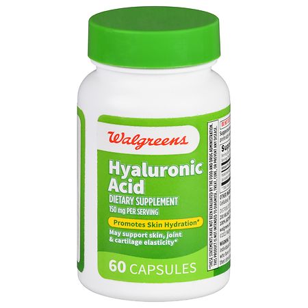 Walgreens Hyaluronic Acid 150 mg Capsules