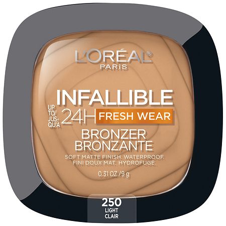 L'Oreal Paris Infallible Up to 24H Fresh Wear Soft Matte Bronzer 250 Light