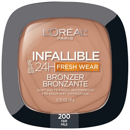L'Oreal Paris Infallible Up to 24H Fresh Wear Soft Matte Bronzer 200 Fair