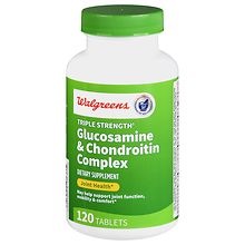 Walgreens Triple Strength Glucosamine Chondroitin Complex Tablets 60