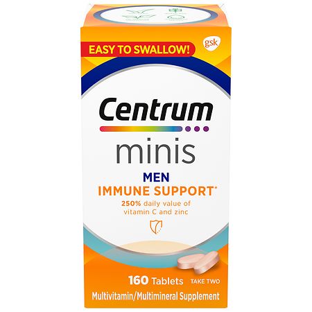 Centrum Minis Men Immune Support Multivitamin & Multimineral Supplement Tablets