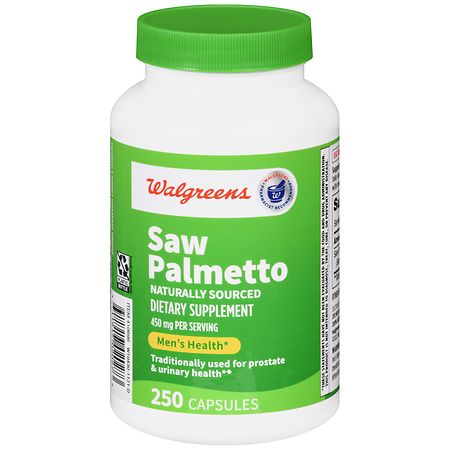 Walgreens Saw Palmetto 450 mg Capsules