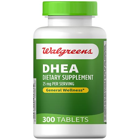 Walgreens DHEA 25 mg Tablets