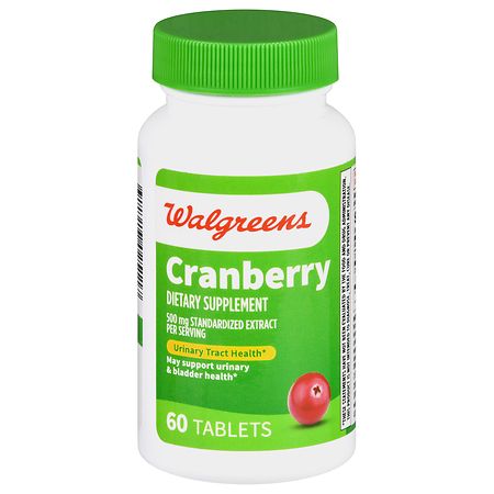 Walgreens Cranberry 500 mg Tablets