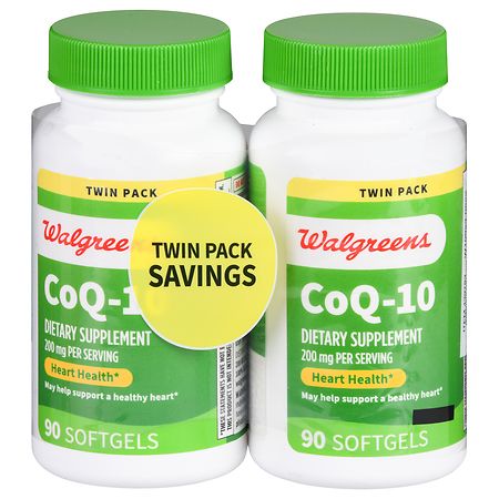 Walgreens CoQ-10 200 mg Softgels