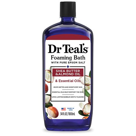 Dr. Teal's Foaming Bath Shea Butter & Almond Oil