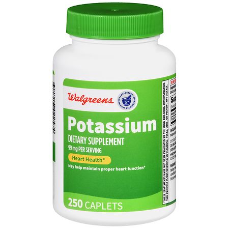Walgreens Potassium 99 mg Caplets