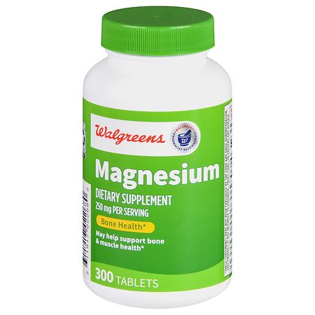 Walgreens Magnesium 250 mg Tablets
