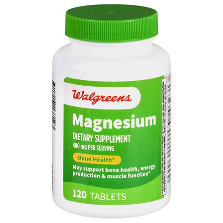 Walgreens Magnesium 400 mg Tablets
