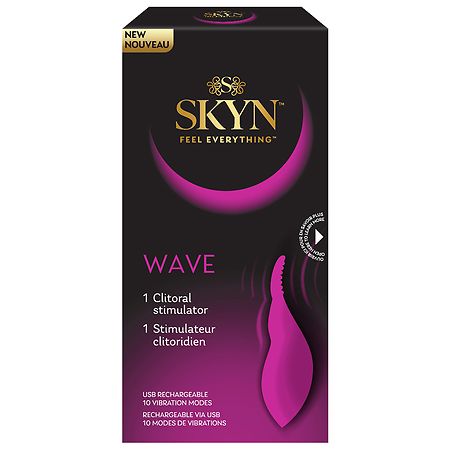 SKYN Wave Clitoral Stimulator Pink
