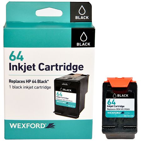 Wexford Remanufactured HP 64 Ink Cartridge Black