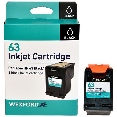 Wexford Remanufactured HP 63 Ink Cartridge Black