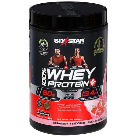 Six Star Pro Nutrition Elite Series 100% Whey Protein Plus