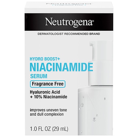 Neutrogena Hydro Boost+ Niacinamide Unscented Face Serum