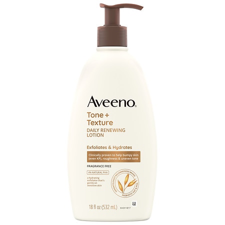 Aveeno Tone + Texture Daily Renewing Lotion, Sensitive Skin