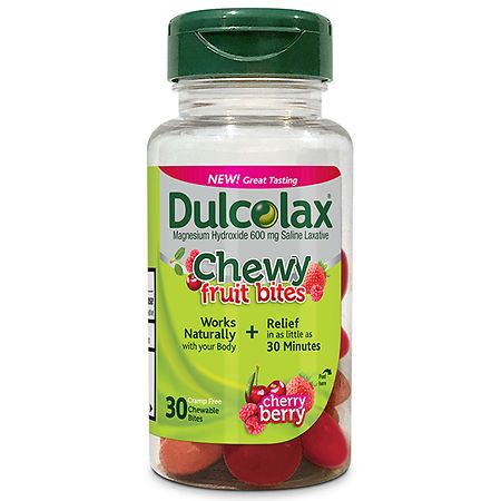 Dulcolax Chewy Fruit Bites Cherry Berry