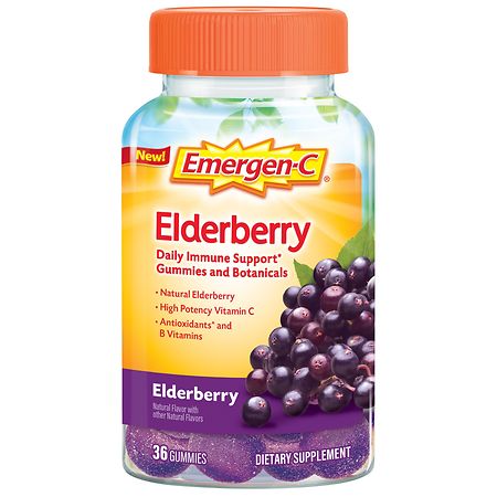 Emergen-C Elderberry Immune Support Gummies