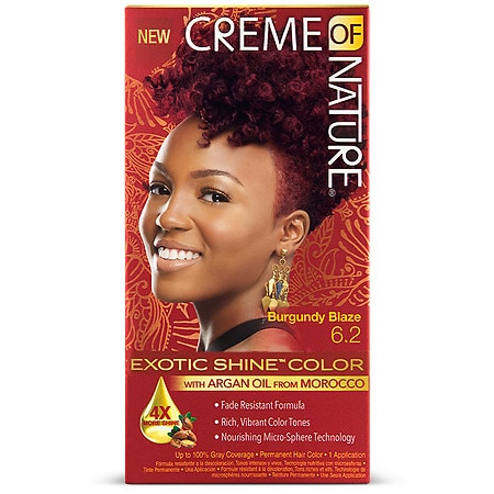 Creme Of Nature Exotic Shine Permanent Hair Color Burgundy