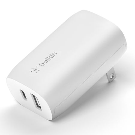 Belkin Dual Phone Charger 37W Fast Charging White