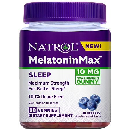 Natrol MelatoninMax 10 mg Sleep Support Gummies