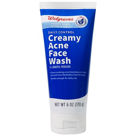 Walgreens Daily Control Creamy Acne Face Wash 6oz