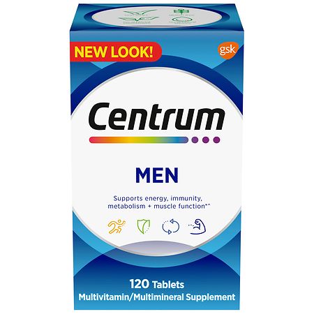 Centrum Men Multivitamin & Multimineral Supplements Tablets