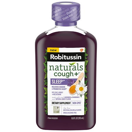 Robitussin Naturals Dietary Supplement for Cough Relief and Sleep