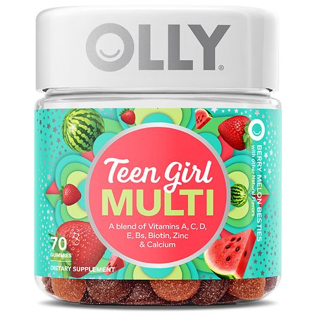 OLLY Teen Girl Multi Gummies