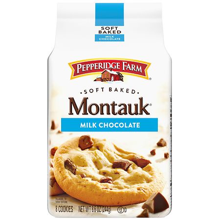 Pepperidge Farm Montauk Soft Baked Cookies Milk Chocolate Chunk
