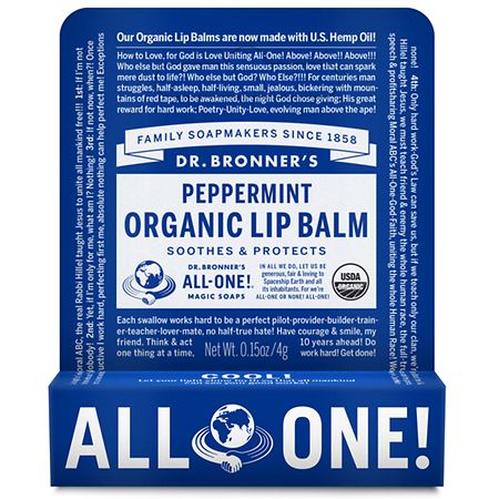 Dr. Bronner's Lip Balm Peppermint